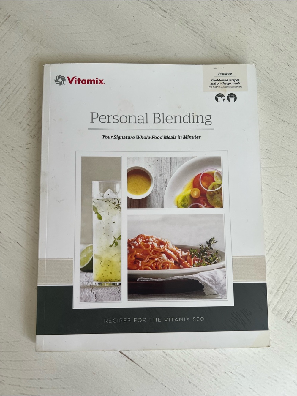 Personal Blending Recipe Book for Vitamix S30